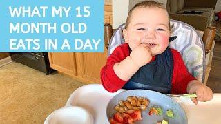 WHAT MY ONE-YEAR-OLD TODDLER EATS IN A DAY | 15 MONTHS OLD | MEAL IDEAS | FOOD DIARY