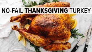 EASY THANKSGIVING TURKEY | how to cook and carve the BEST turkey recipe
