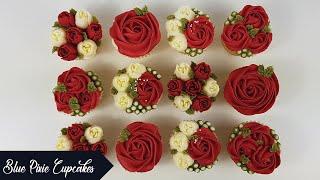 How to make Easy Buttercream Flower Cupcakes
