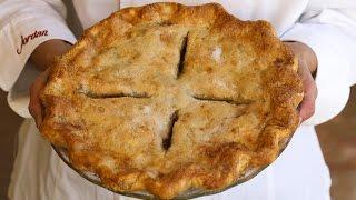 Pie Crust Recipe Baking Tutorial Demonstration: How to Make Tender, Flaky Pie Crust