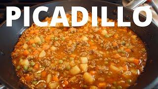 QUICK and EASY Picadillo Rojo Recipe (Mexican Ground Beef Stew)