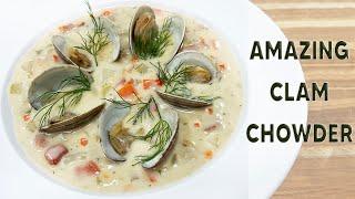 How to Make Clam Chowder | Chef Jean-Pierre